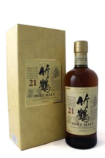 DAT'S WINE 酒軒. 竹鶴21年禮盒Nikka TakeTsuru Pure Malt 21 700ml